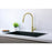 Elegant Lighting Jack Kitchen Faucet, Brushed Gold