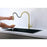 Elegant Lighting Jack Kitchen Faucet, Brushed Gold