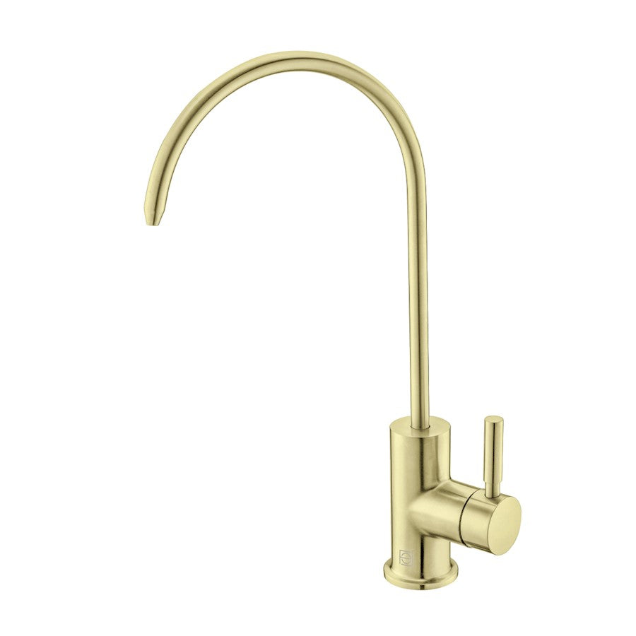 Elegant Lighting Rian Kitchen Faucet, Brushed Gold