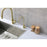 Elegant Lighting Rian Kitchen Faucet, Brushed Gold
