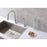 Elegant Lighting Rian Kitchen Faucet, Brushed Nickel