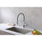 Elegant Lighting Leonardo Kitchen Faucet, Chrome