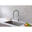 Elegant Lighting Leonardo Kitchen Faucet, Chrome