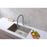 Elegant Lighting Leonardo Kitchen Faucet, Chrome