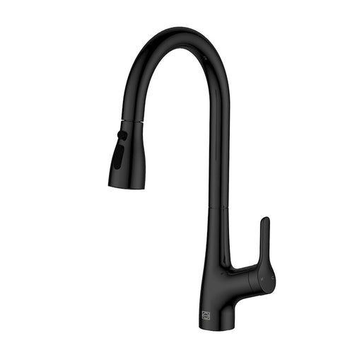Elegant Lighting Andrea Kitchen Faucet, Matte Black