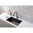 Elegant Lighting Andrea Kitchen Faucet, Matte Black