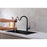 Elegant Lighting Andrea Kitchen Faucet, Matte Black