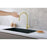 Elegant Lighting Luca Kitchen Faucet, Brushed Gold