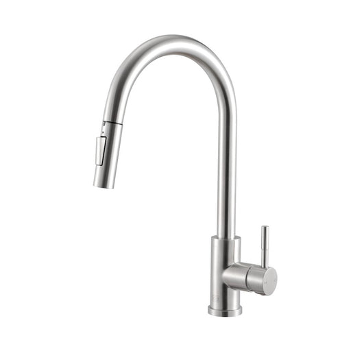 Elegant Lighting Luca Kitchen Faucet, Brushed Nickel