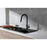 Elegant Lighting Luca Kitchen Faucet, Matte Black