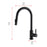 Elegant Lighting Luca Kitchen Faucet, Matte Black