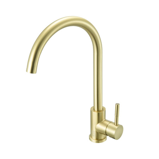 Elegant Lighting Finn Kitchen Faucet, Brushed Gold