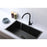 Elegant Lighting Finn Kitchen Faucet, Matte Black