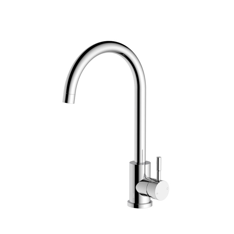 Elegant Lighting Finn Kitchen Faucet, Chrome