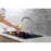 Elegant Lighting Finn Kitchen Faucet, Chrome