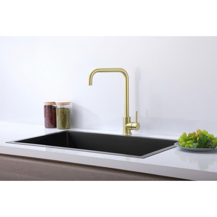 Elegant Lighting Levi Kitchen Faucet, Brushed Gold