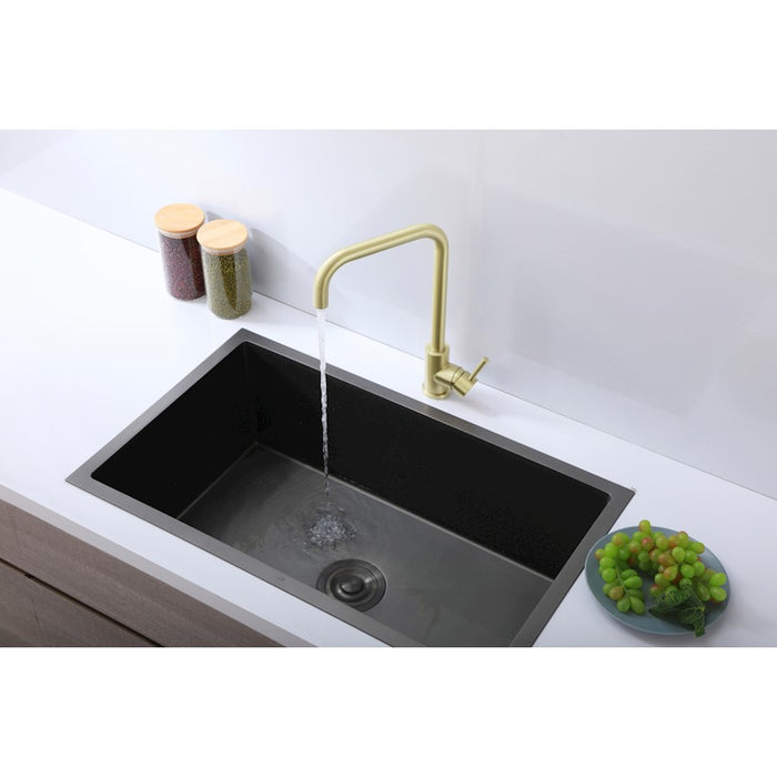 Elegant Lighting Levi Kitchen Faucet, Brushed Gold