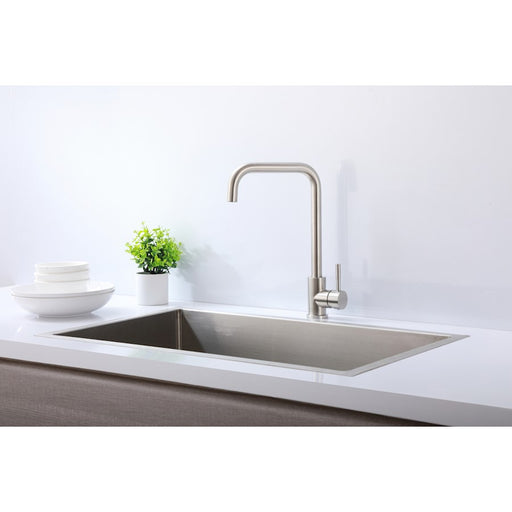 Elegant Lighting Levi Kitchen Faucet, Brushed Nickel