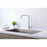 Elegant Lighting Levi Kitchen Faucet, Brushed Nickel