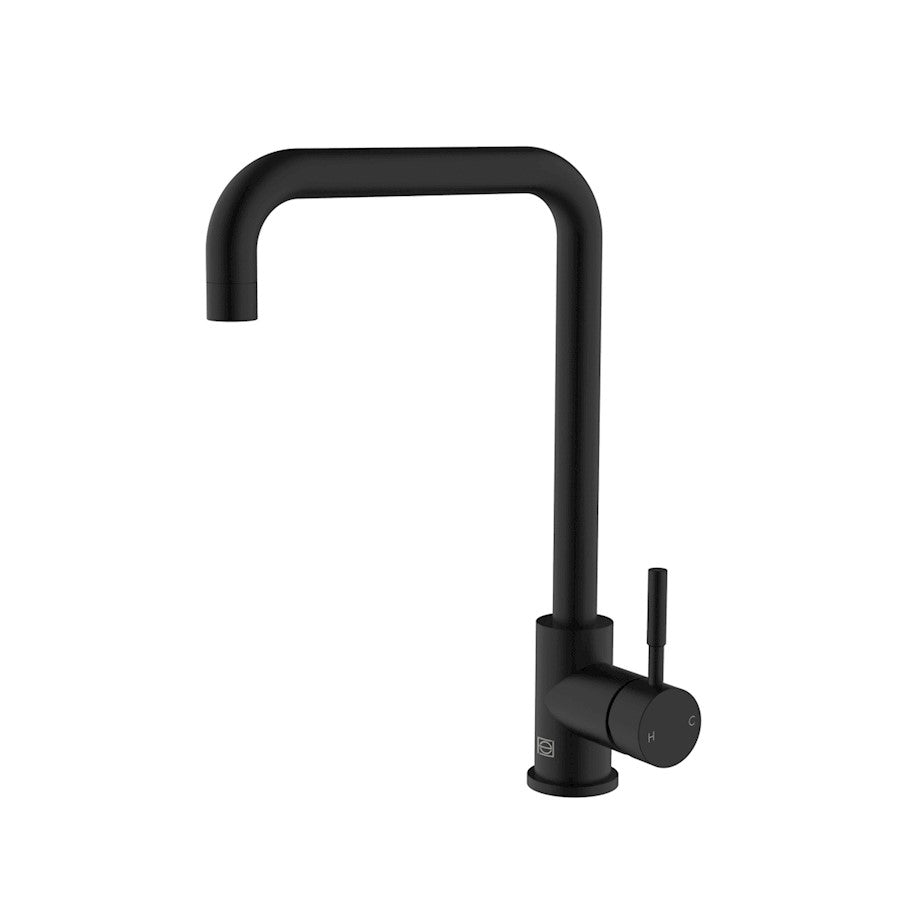 Elegant Lighting Levi Kitchen Faucet, Matte Black
