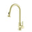 Elegant Lighting Sem Kitchen Faucet, Brushed Gold
