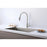 Elegant Lighting Sem Kitchen Faucet, Brushed Nickel