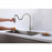 Elegant Lighting Sem Kitchen Faucet, Brushed Nickel