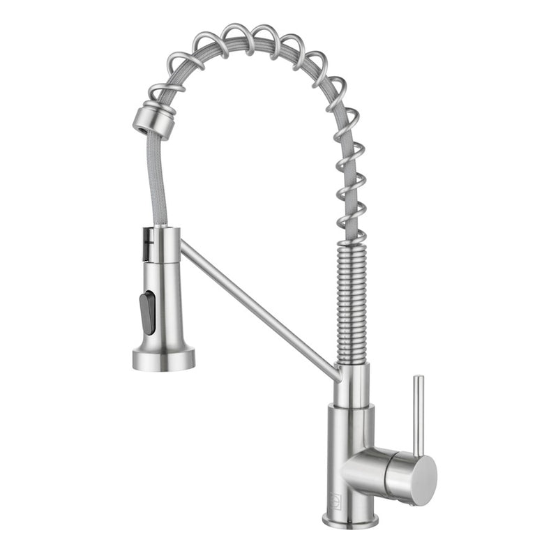 Elegant Lighting Yara Kitchen Faucet, Brushed Nickel