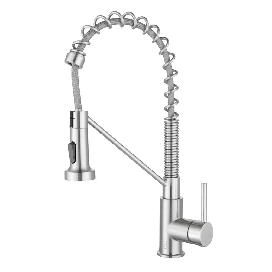 Elegant Lighting Yara Kitchen Faucet, Brushed Nickel