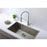 Elegant Lighting Yara Kitchen Faucet, Brushed Nickel