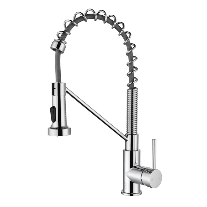 Elegant Lighting Yara Kitchen Faucet, Chrome