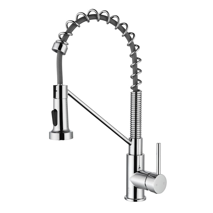 Elegant Lighting Yara Kitchen Faucet, Chrome