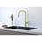 Elegant Lighting Noor Kitchen Faucet, Brushed Gold