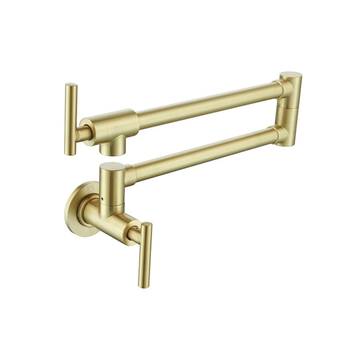 Elegant Lighting Gabriel Kitchen Faucet, Brushed Gold