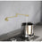 Elegant Lighting Gabriel Kitchen Faucet, Brushed Gold