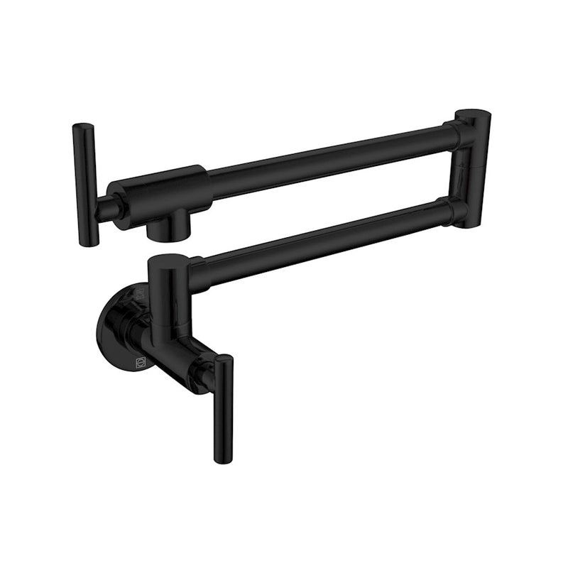 Elegant Lighting Gabriel Kitchen Faucet, Matte Black