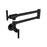 Elegant Lighting Gabriel Kitchen Faucet, Matte Black