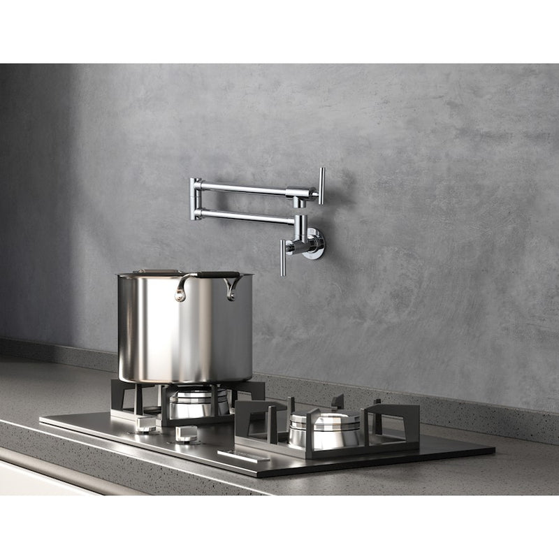 Elegant Lighting Gabriel Kitchen Faucet, Chrome