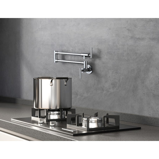 Elegant Lighting Gabriel Kitchen Faucet, Chrome