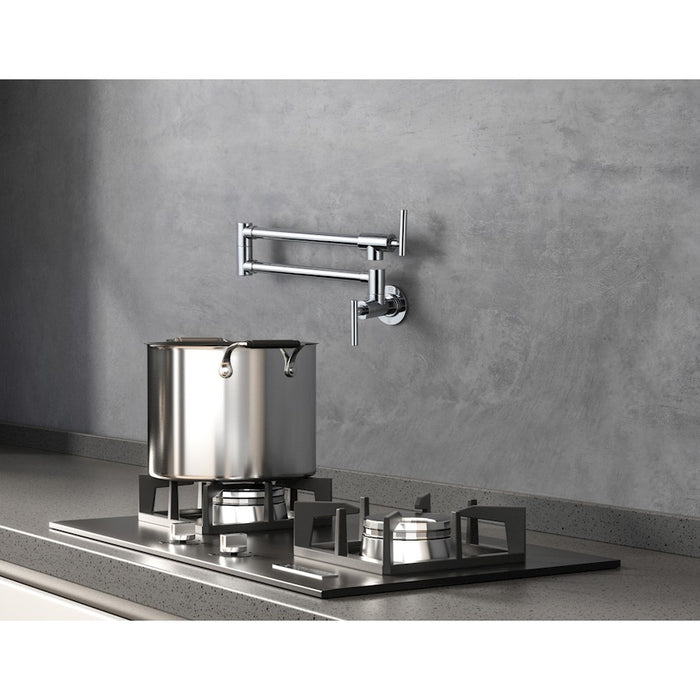 Elegant Lighting Gabriel Kitchen Faucet, Chrome