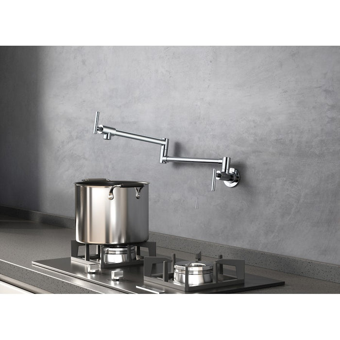 Elegant Lighting Gabriel Kitchen Faucet, Chrome