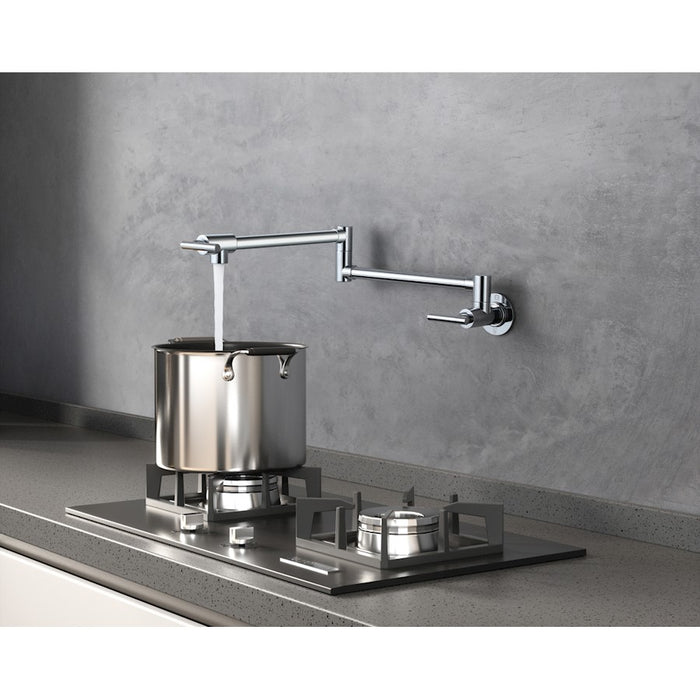 Elegant Lighting Gabriel Kitchen Faucet, Chrome