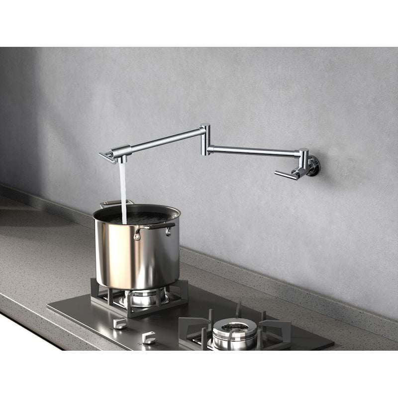 Elegant Lighting Gabriel Kitchen Faucet, Chrome