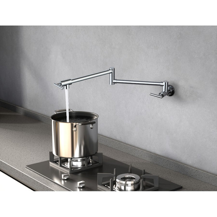 Elegant Lighting Gabriel Kitchen Faucet, Chrome