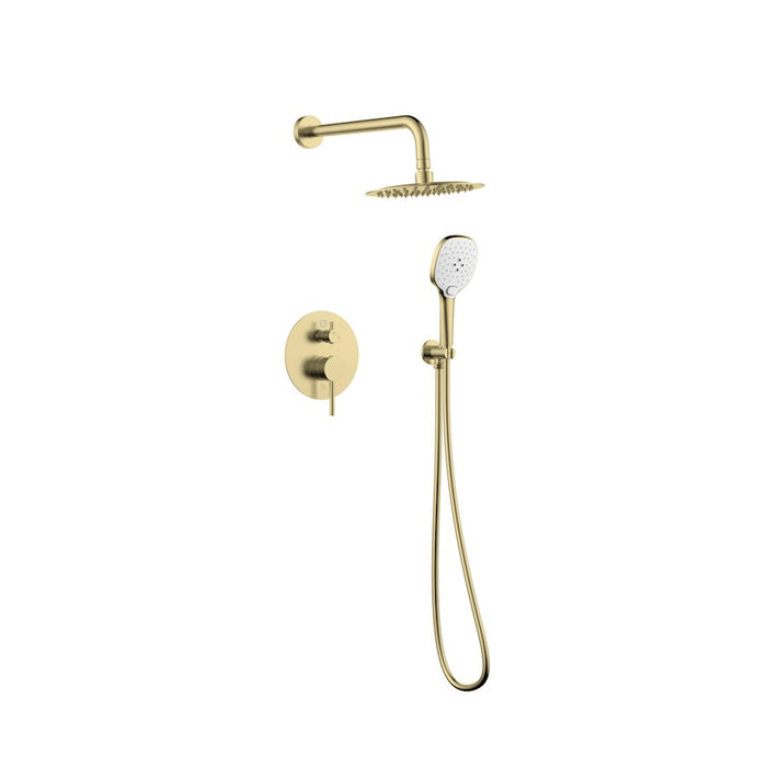 Elegant Lighting 9001 George Shower Faucet, Brushed Gold