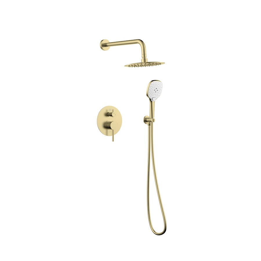 Elegant Lighting 9001 George Shower Faucet, Brushed Gold