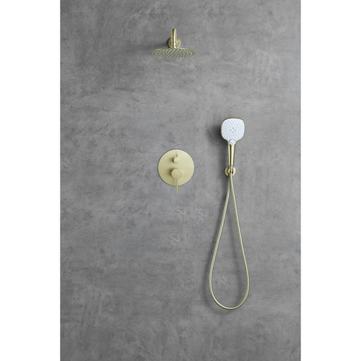 Elegant Lighting 9001 George Shower Faucet, Brushed Gold