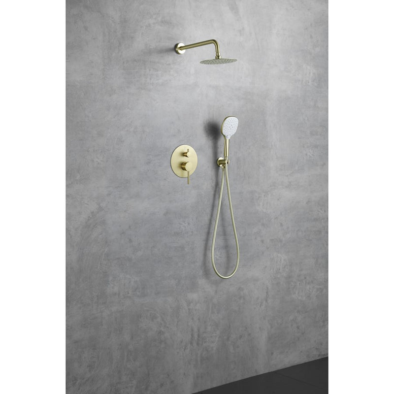 Elegant Lighting 9001 George Shower Faucet, Brushed Gold