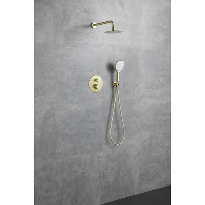 Elegant Lighting 9001 George Shower Faucet, Brushed Gold