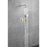 Elegant Lighting 9001 George Shower Faucet, Brushed Gold